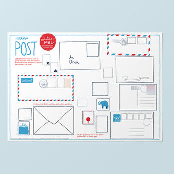 WEITER-Mal-Geschichten, Ausmalen, Kinderbeschäftigung