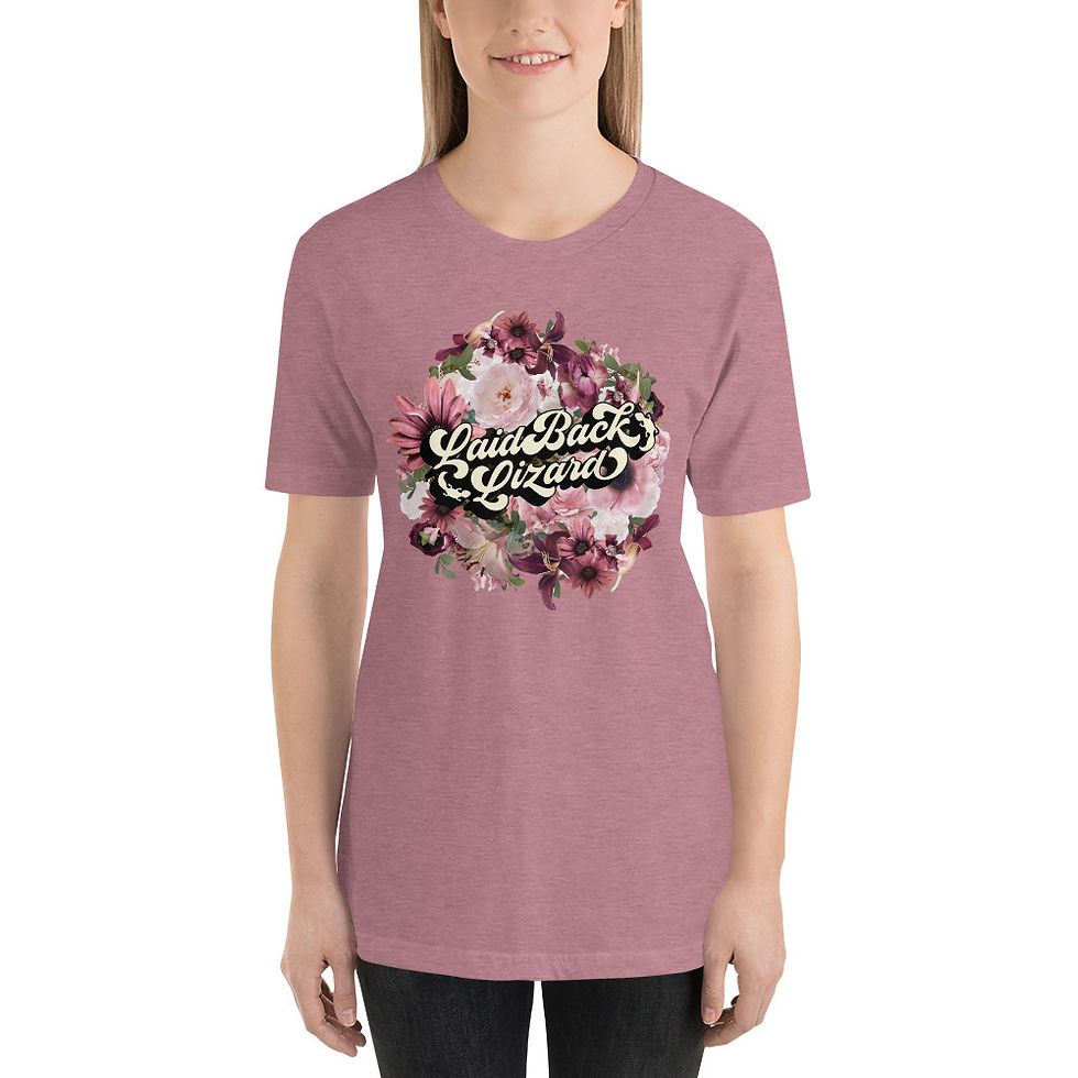 Thumbnail: LAIDBACKLIZARD floral tee