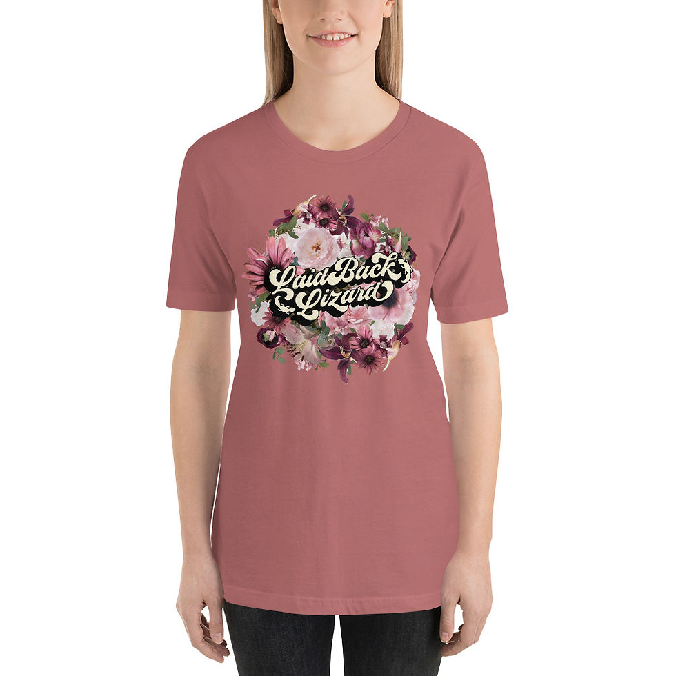 Thumbnail: LAIDBACKLIZARD floral tee