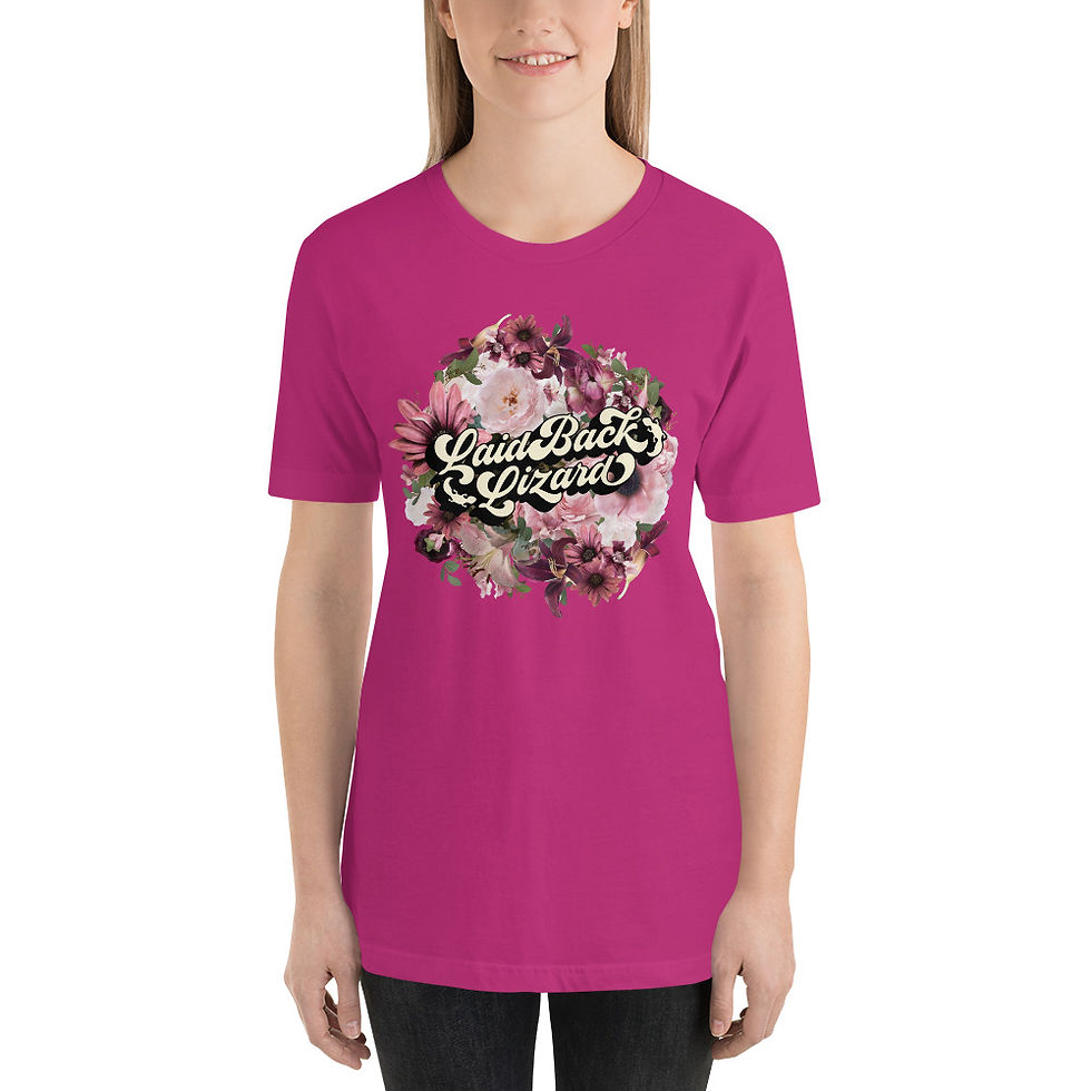Thumbnail: LAIDBACKLIZARD floral tee
