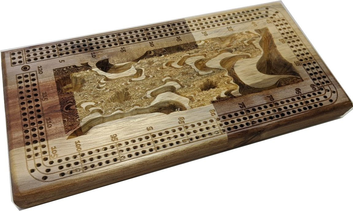 Mandelbrot Fractal Crib Board