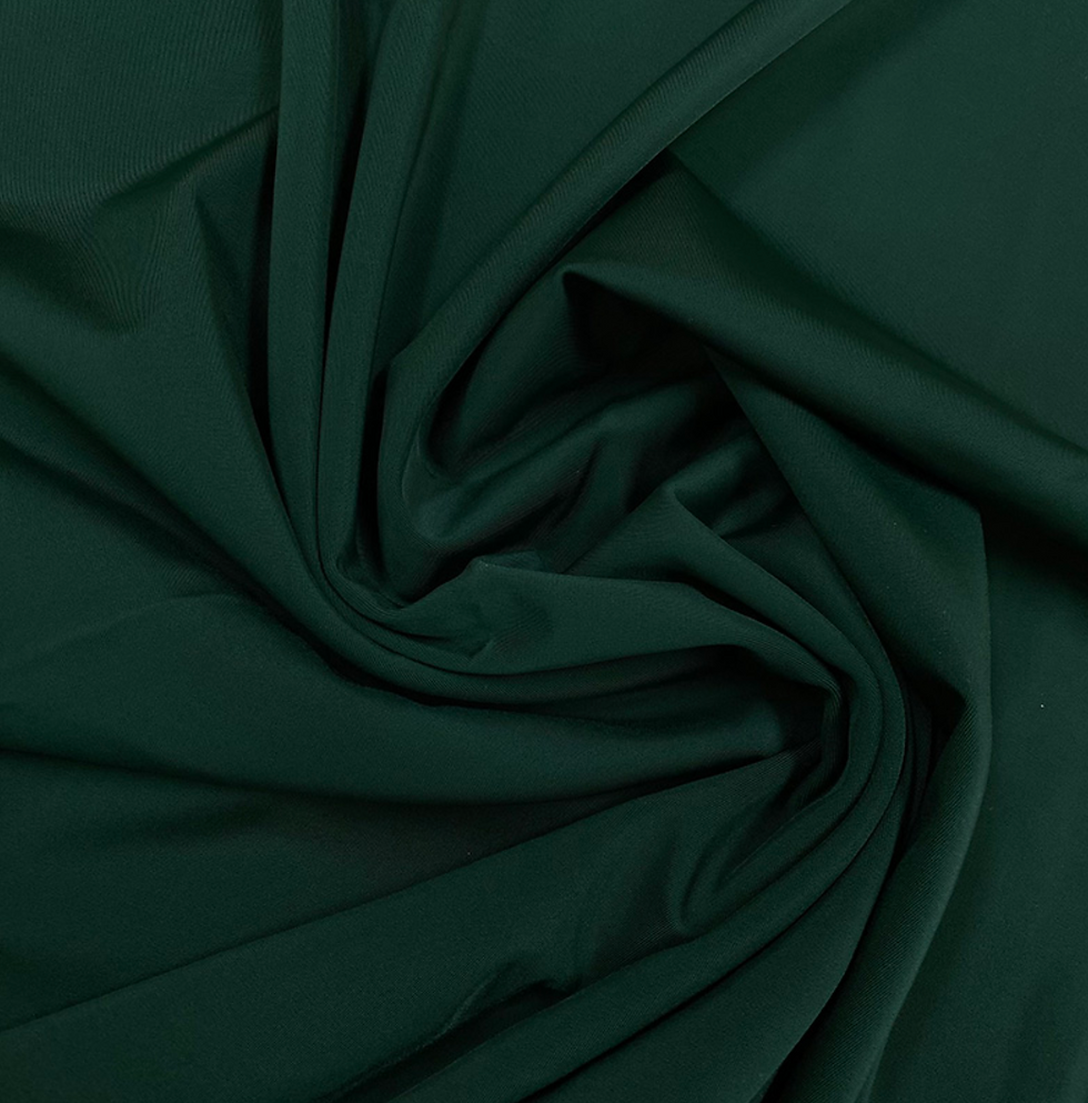 Matte Spandex Forest Green