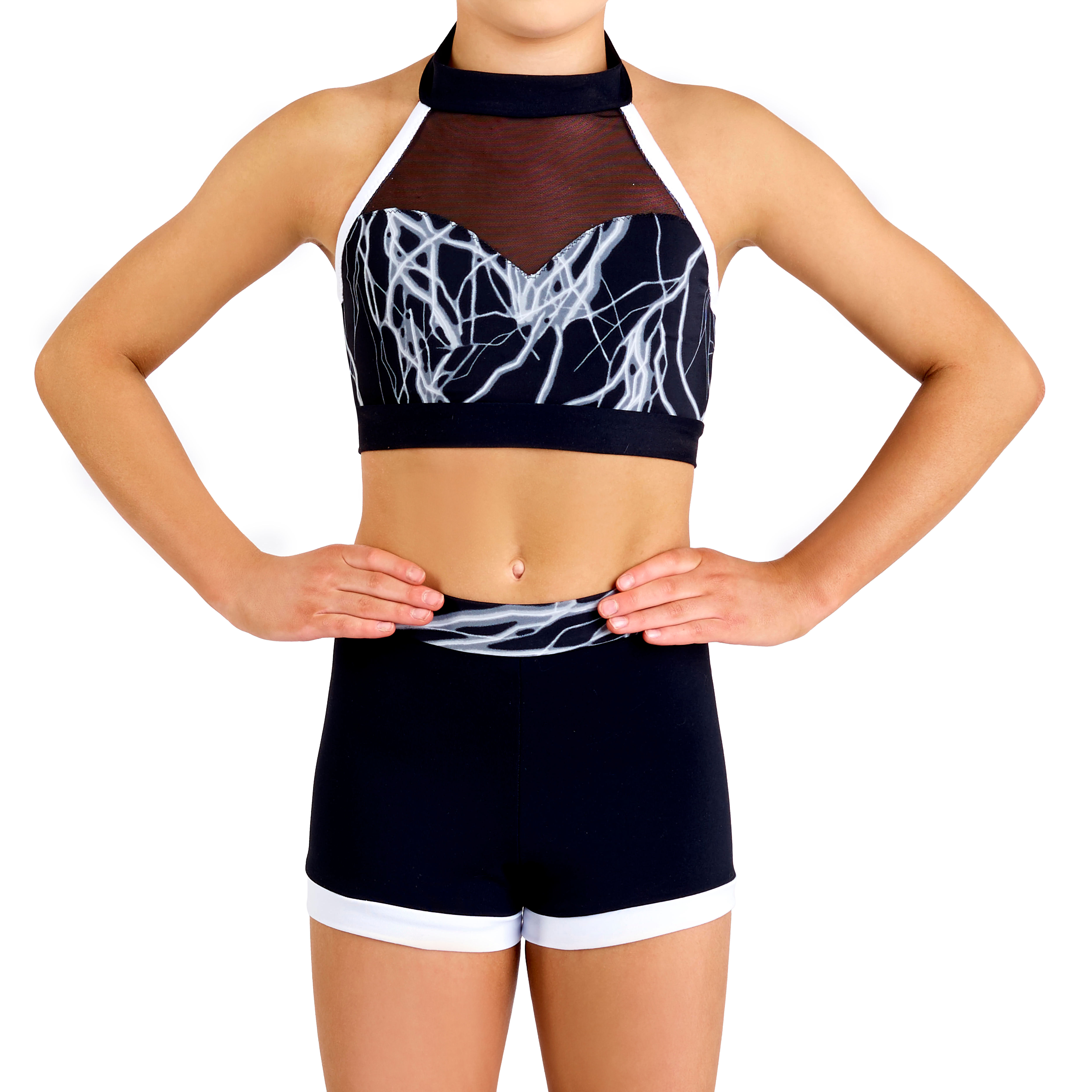 LIGHTNING BOLT - Grey/White