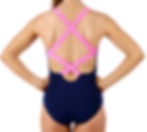 KATY Leo - Navy + Tickle Pink