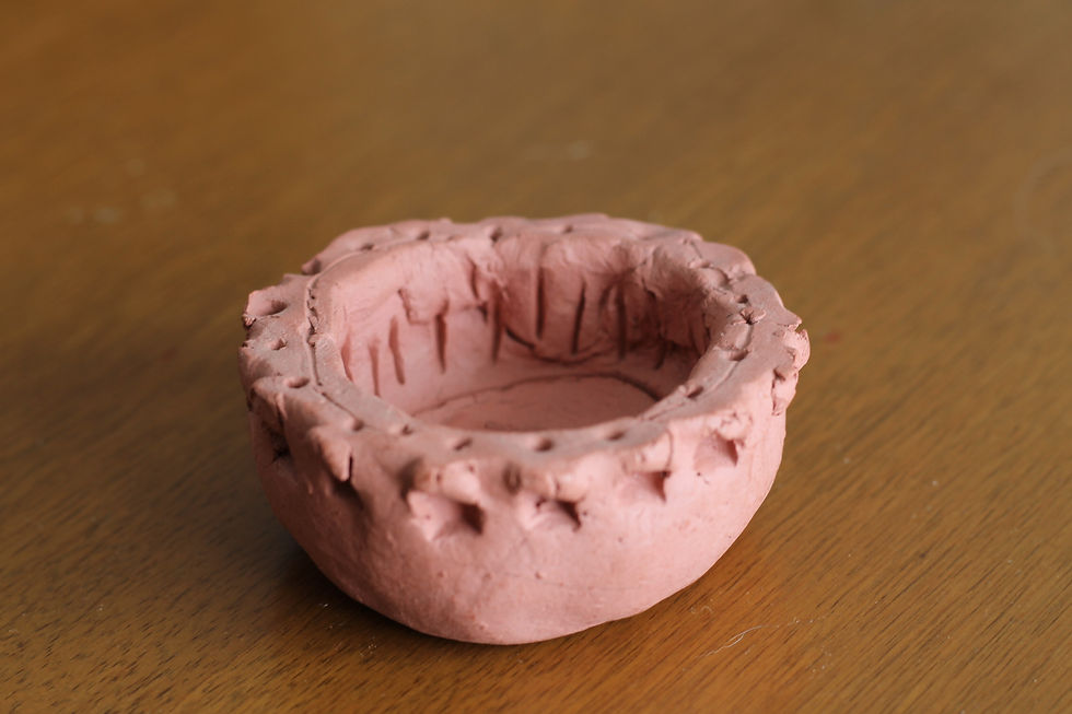 My first pinch pot made when I was 9