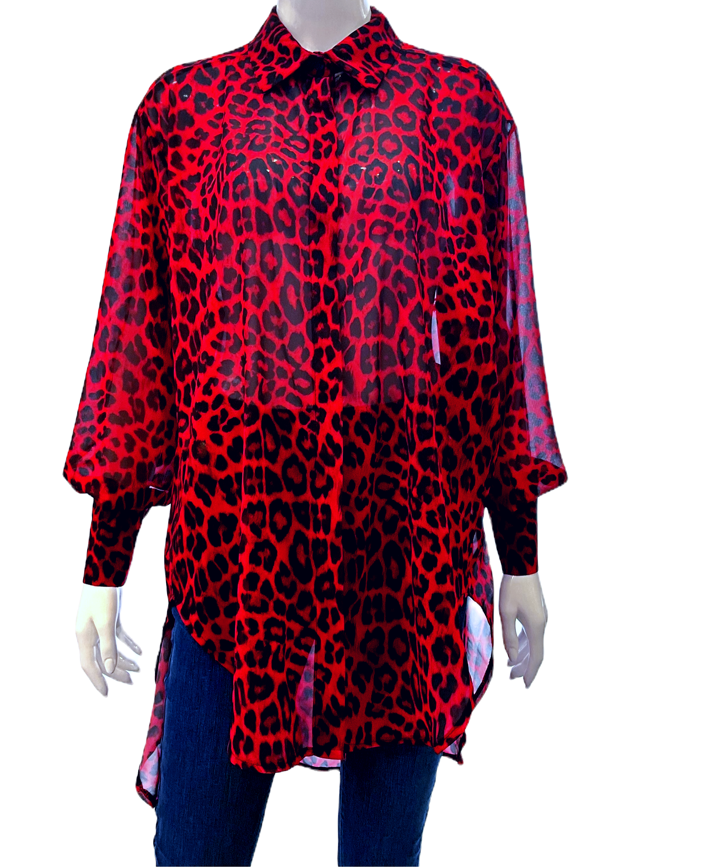 Γυναικείο πουκάμισο animal print