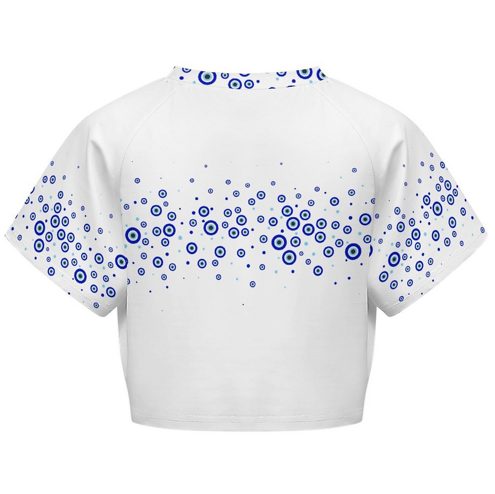 Evil Eye Crop Top