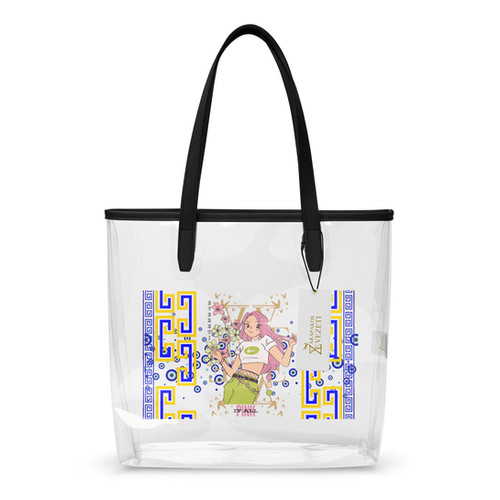 Traditional Greek motifs   Evil Eye Tote Bag  36.5