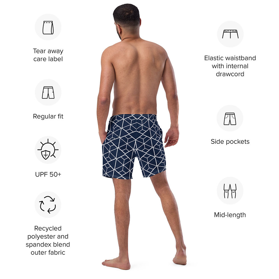 Miniature : Men's Recycled Swim Trunks 