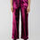 Thumbnail: Straight Leg Velvet Pants in Purple, woman clothing, Ίσιο βελούδινο μωβ παντελόνι με τσέπες, γυναικεία ρούχα