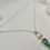 Thumbnail: Sterling Silver Chrysocolla & Sea Turtle Pendant Necklace