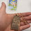 Thumbnail: Bronze Tarot Card Pendant - THE STAR - Lost Wax Cast