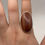 Thumbnail: Sterling Silver Red & Yellow Jasper Oval Ring - Size 10 (US)