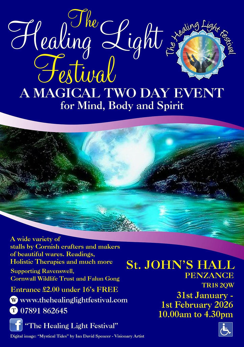 We are super excited to announce the next Healing Light Festival! We are looking forward to seeing everyone at the start of 2026 and it's at Imbolc/Candlemas, celebrating the half way point between Winter Solstice and Spring Equinox. It is a whisper of warmer weather and a flicker of hope in the darkness of winter. A time when crocus bulbs and snowdrops peep their heads above ground. What a wonderful weekend it will be.