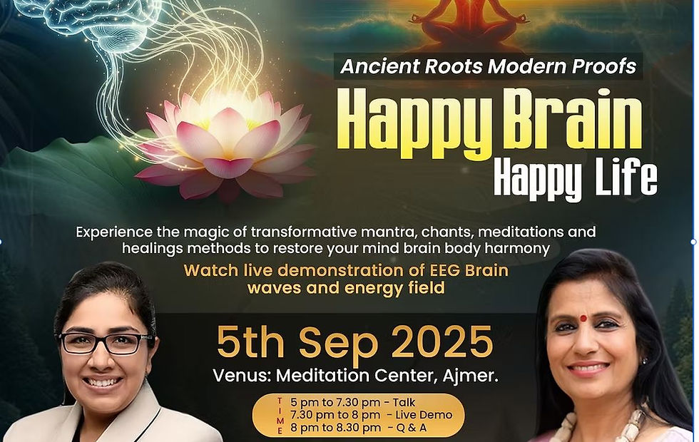 HAPPY BRAIN, HAPPY LIFE 