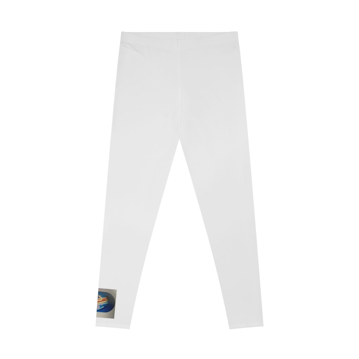 Fish N A Dish & Trusty Sidekick Scallop (Fish & Scallop's)Stretchy Leggings