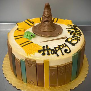 fondant harry potter cake