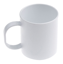 Caneca de Plástico Branca