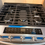 Thumbnail: (NEW)Whirlpool Black/Stainless Steel 5 Burner Gas Slide-in Stove w Airfry-17920