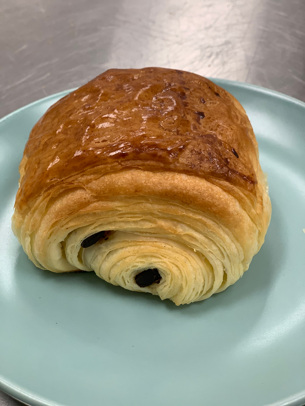 Chocolate croissant image
