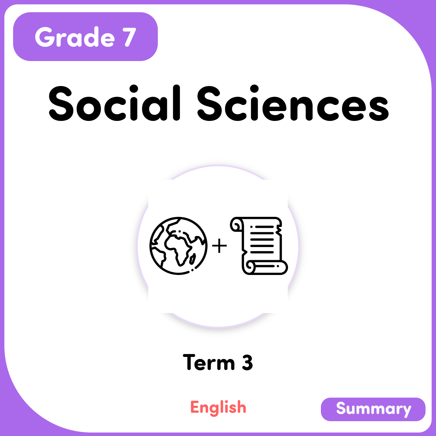 Gr 7 Social Sciences T3 [English]
