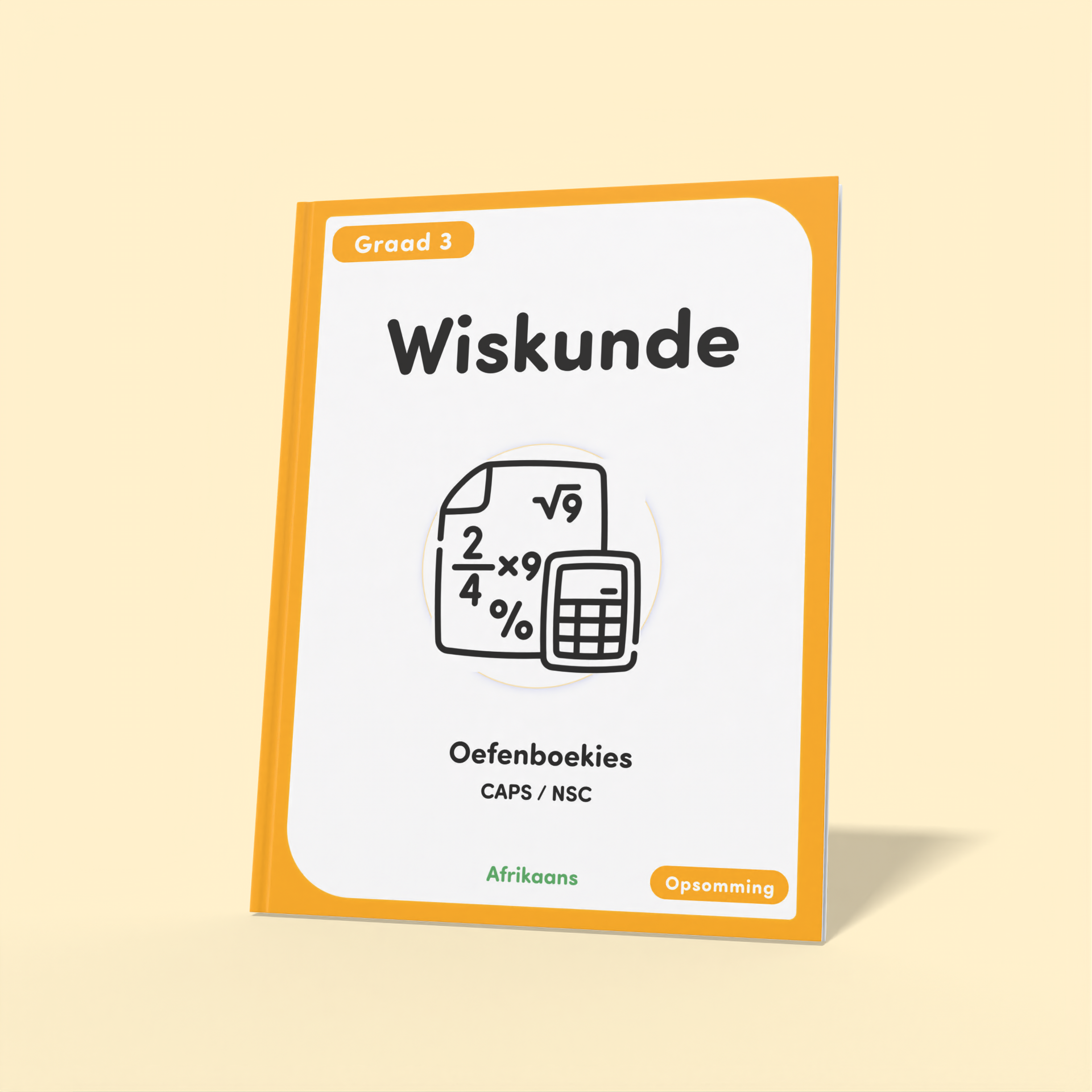 Gr 3 Wiskunde Oefenboekies [Afrikaans]