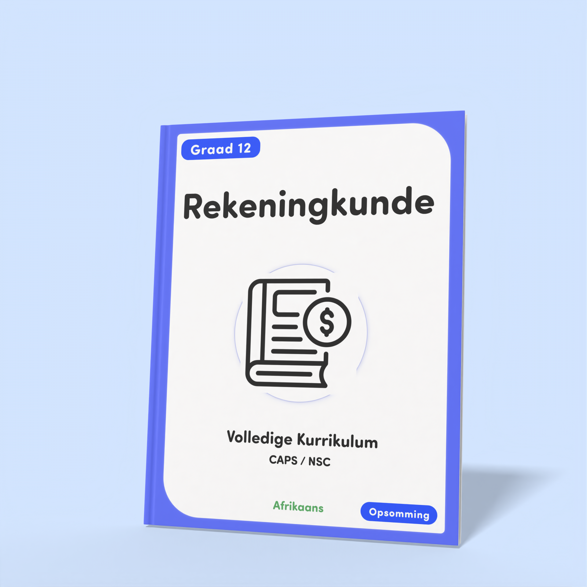 Gr 12 Rekeningkunde [Afrikaans]