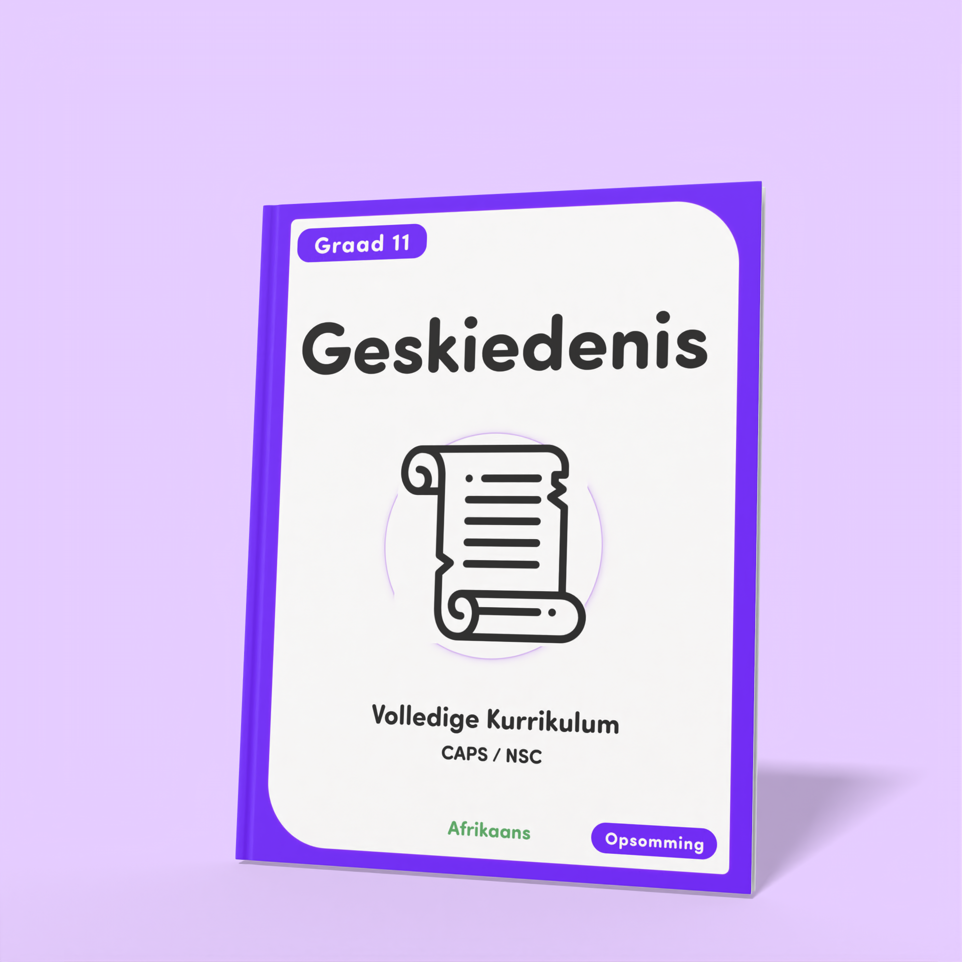 Gr 11 Geskiedenis [Afrikaans]