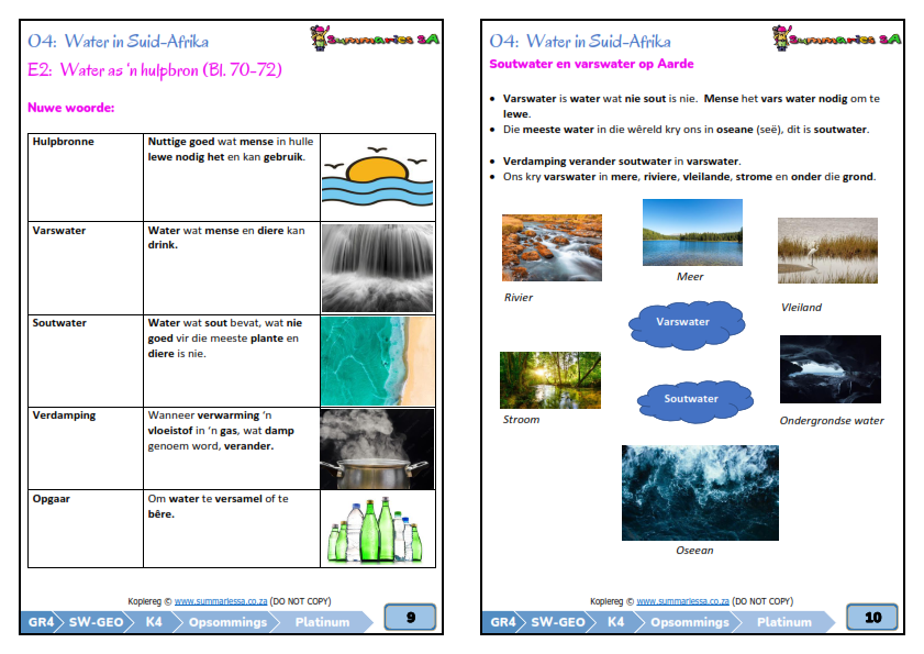 Thumbnail: Gr 4 Pakket KW1-4 [Afrikaans]