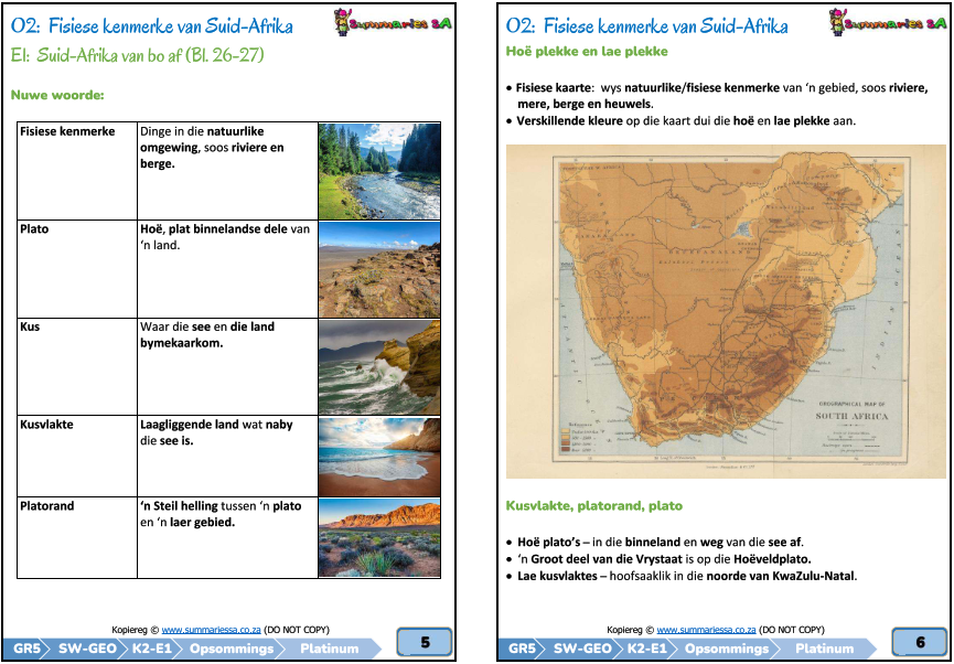 Thumbnail: Gr 5 Pakket KW2 [Afrikaans]