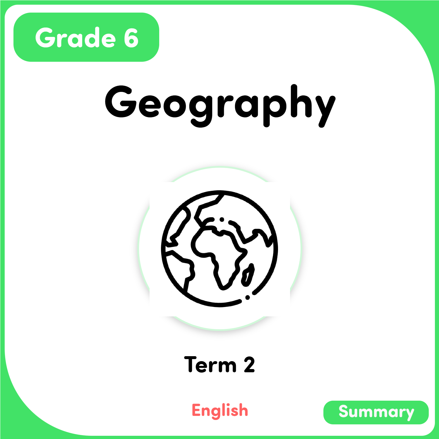 Gr 6 Geography T2 [English]