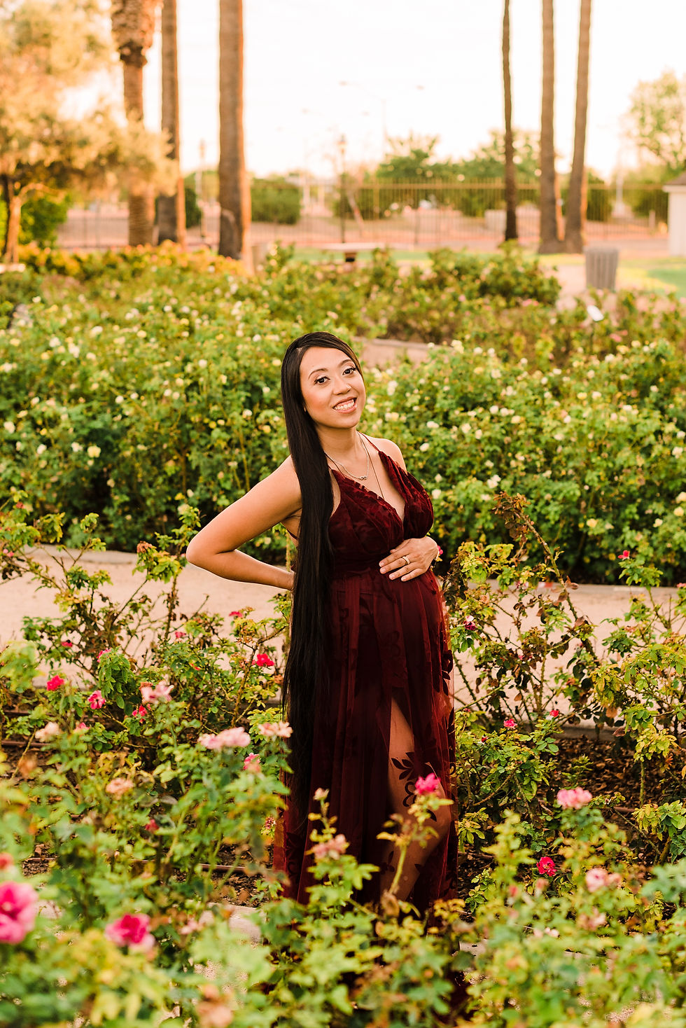 Sahuaro Ranch maternity photoshoot in Glendale AZ