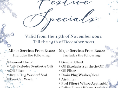Festive Specials