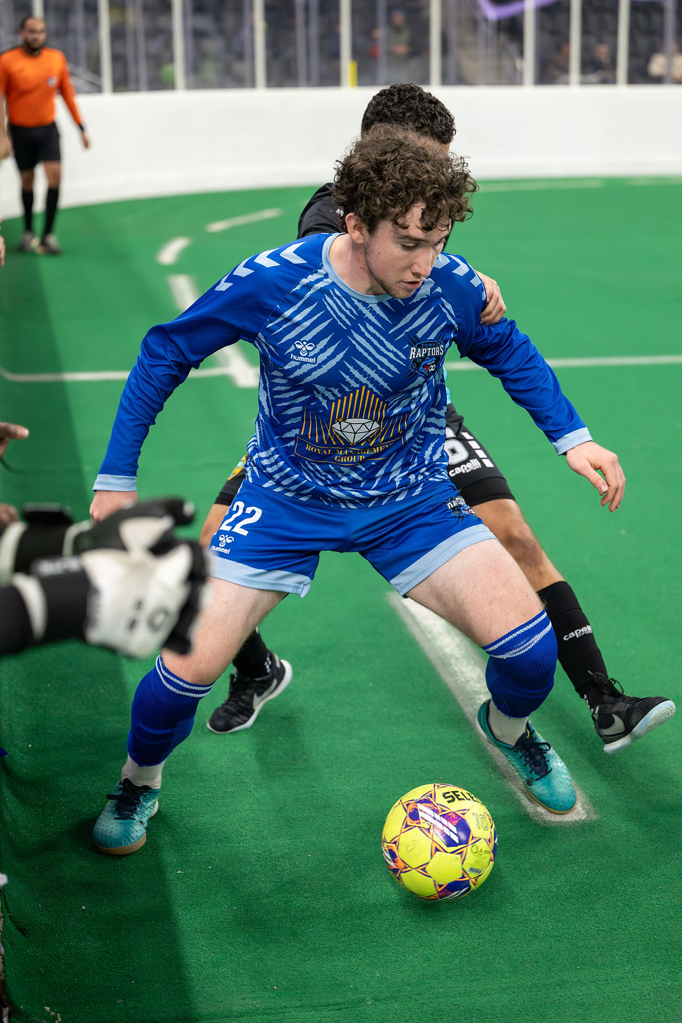 Jonah Bowen-Burt #22 does battle (photo credit: Chris Iten)