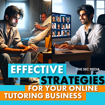 Marketing strategies for online tutoring