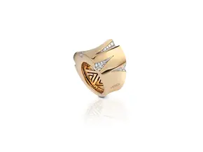 Oro rosa e bianco con diamanti