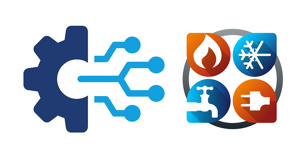 IT HVAC and plumbing icons for small business information technology risk checklist