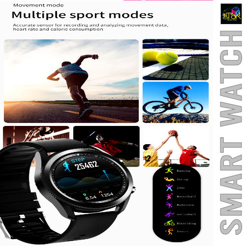 Thumbnail: 2021 Newest Smart Watch F5 with Blood Pressure & Heart Rate IP67, Waterproof