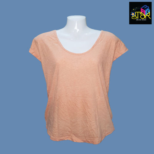 Thumbnail: Women's Wellness Top, Set of 2, White/Apricot | Tchibo