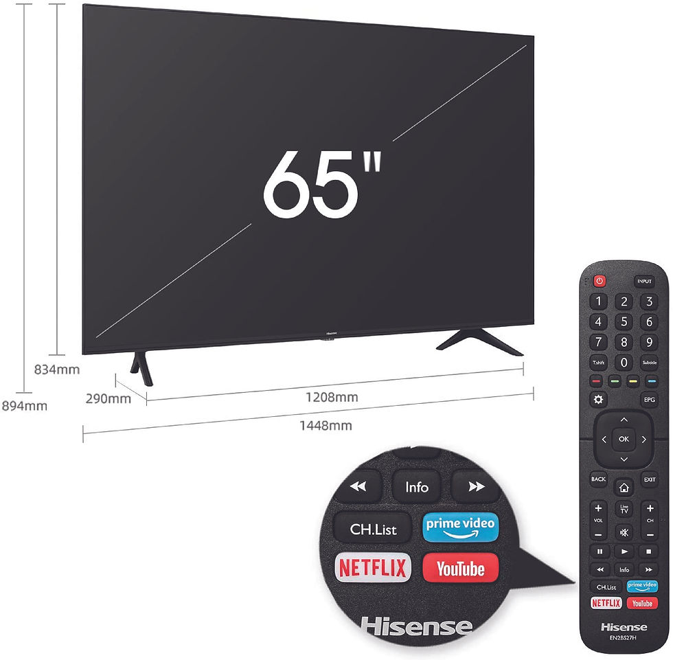 Thumbnail: Hisense 65″ UHD SMART | 65A7100F 4K UHD LED Smart TV