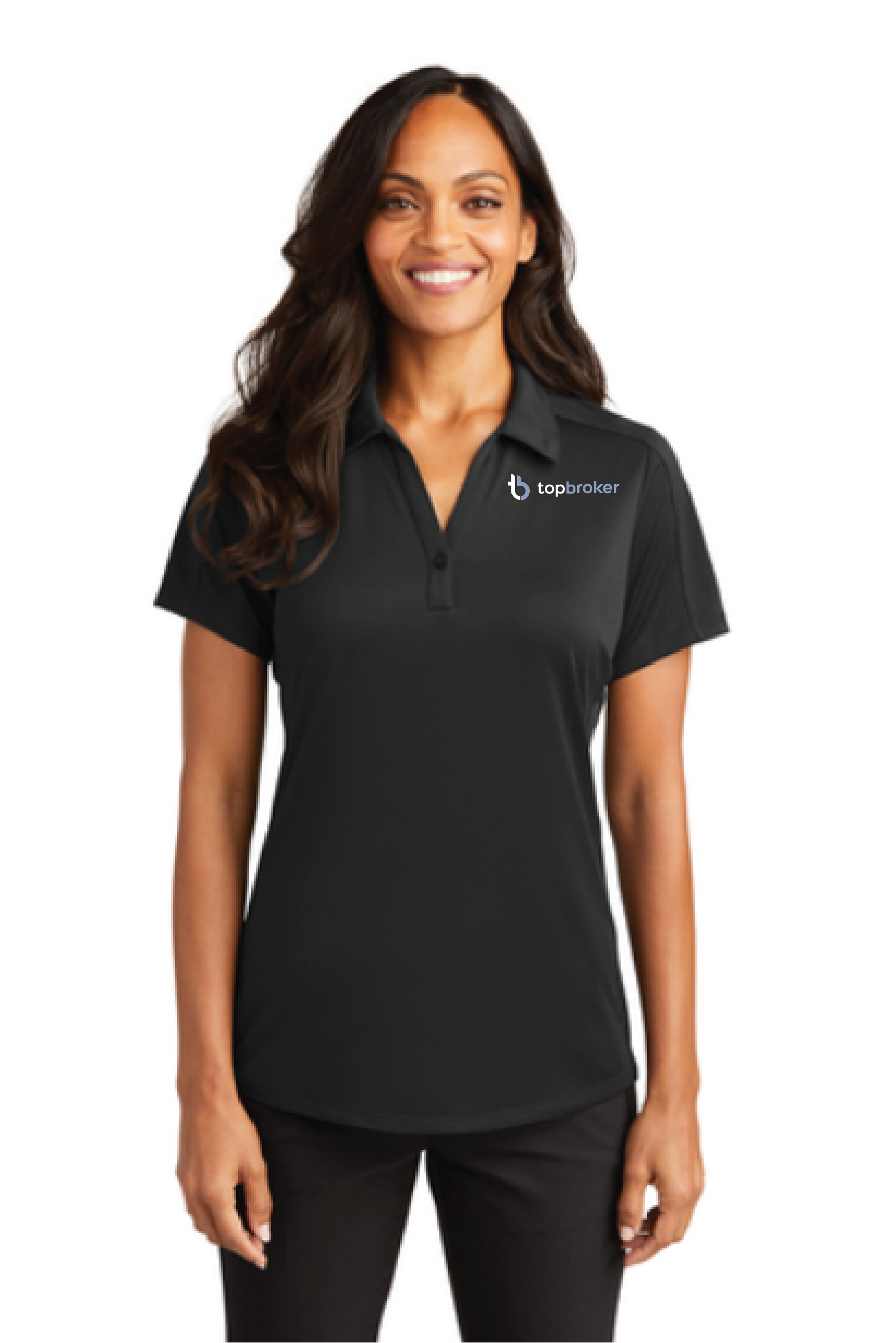 TB Port Authority ® Ladies Diamond Jacquard Polo