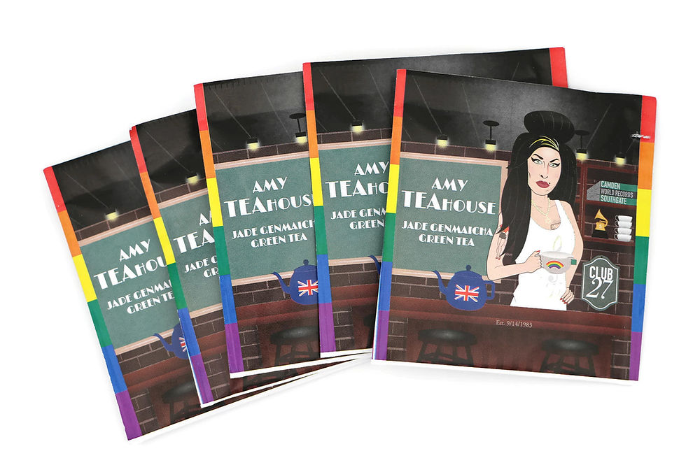 Thumbnail: Amy TEAhouse: Organic Jade Genmaicha Green Tea (Caffeinated)