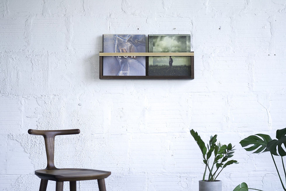Thumbnail: Modern Magazine & Vinyl Wall Rack