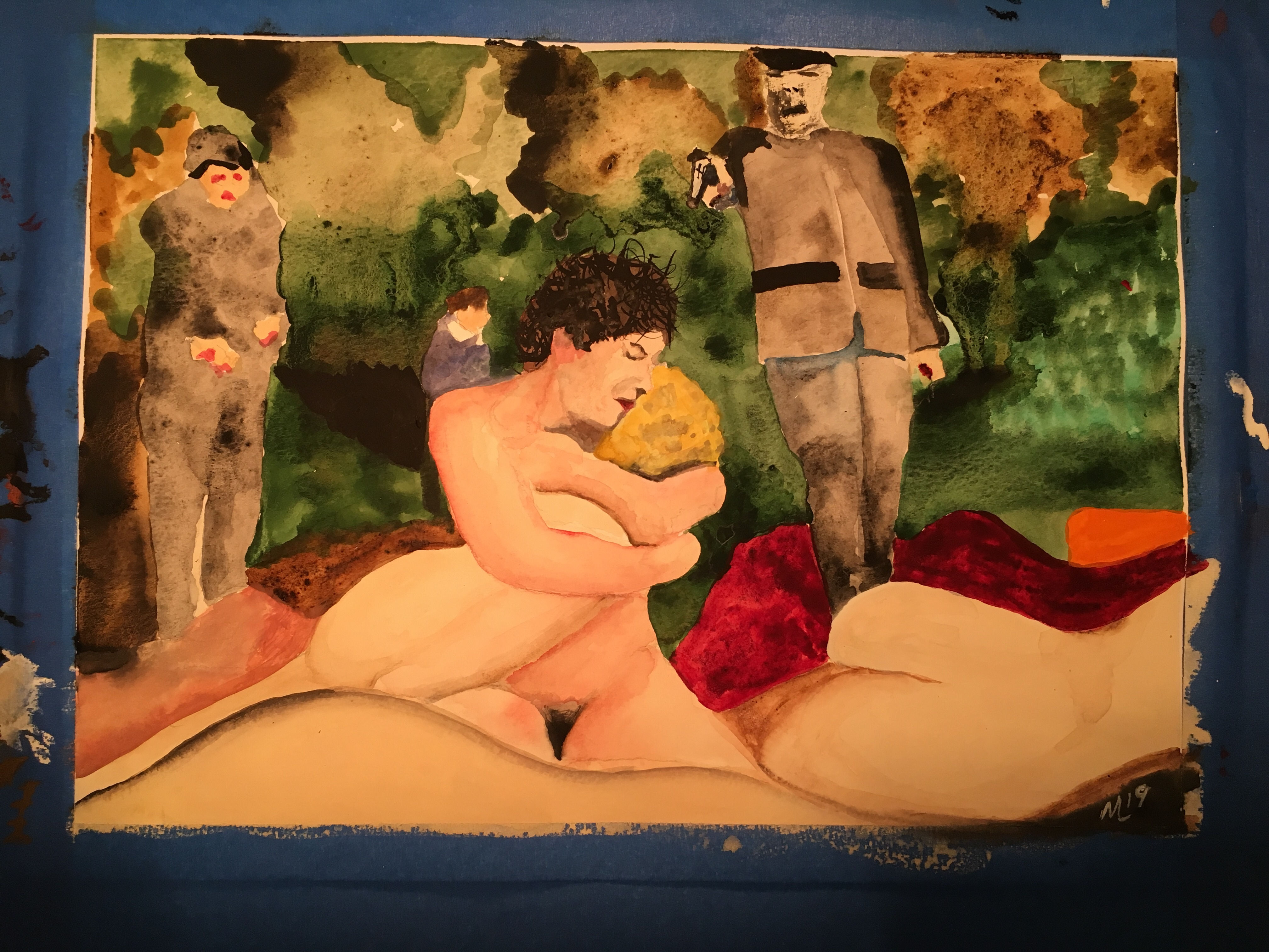 Mother and child color