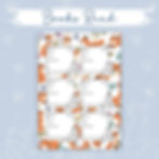 Printable books read tracker page featuring book, fox cub and butterfly illustrations.