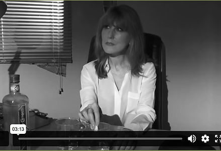 A still taken from one of the productions in Virginia Byron's showreel - Actor and voice artist UK