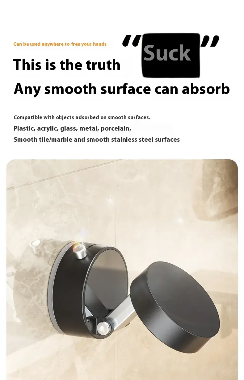Thumbnail: Magnetic Foldable Phone Holder with Suction Cup