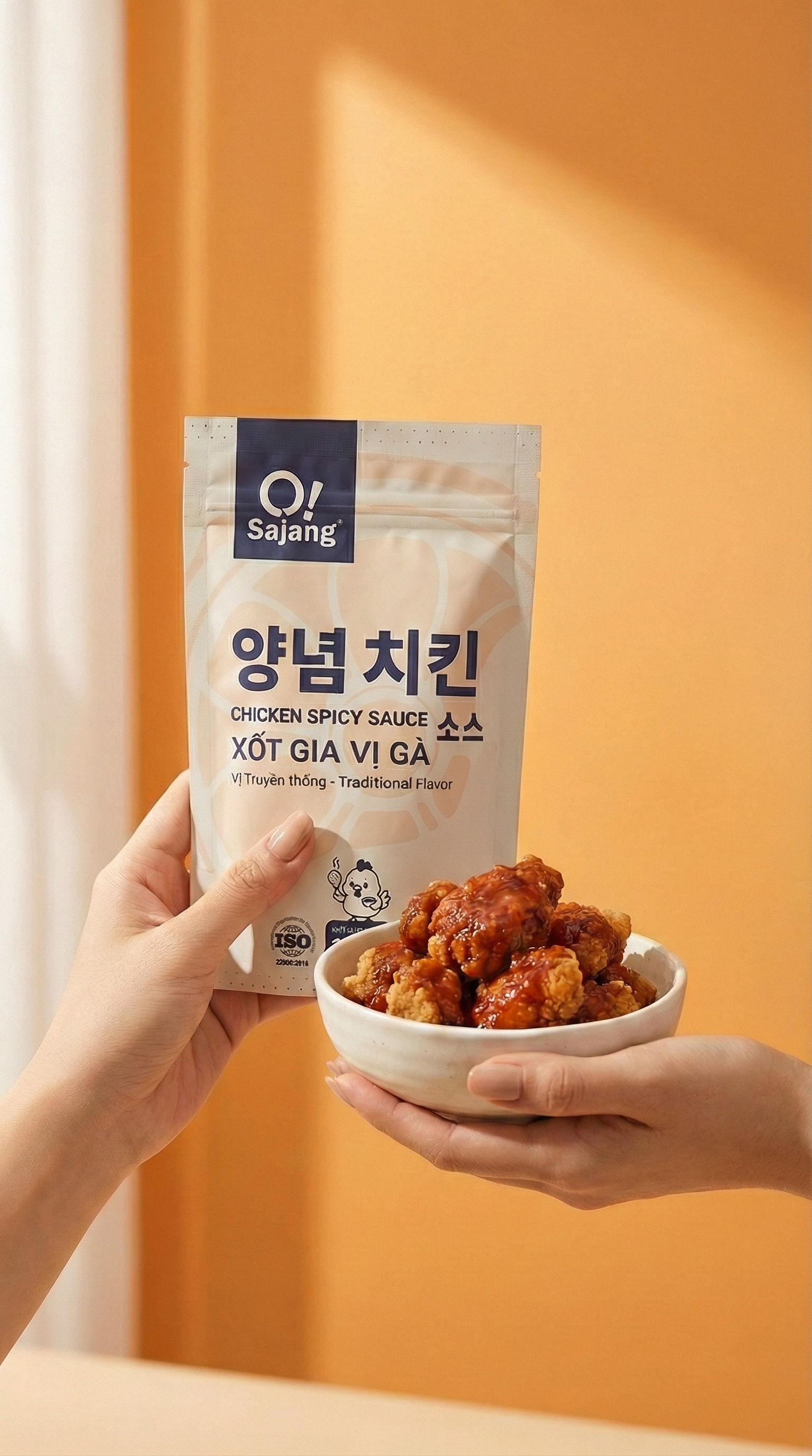 XỐT GIA VỊ GÀ HÀN QUỐC O!SAJANG | CHICKEN SPICY SAUCE