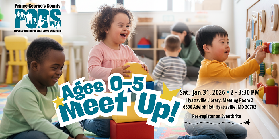 PODS age 0 - 5 Meetup