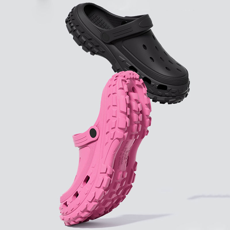 Thumbnail: Women Platform Sandals 2024 Summer Closed Toe Non-slip Beach Sandals Woman Light